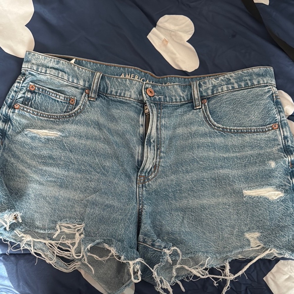 American Eagle Outfitters Blue Denim Shorts